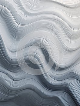 Grey Marble Creative Abstract Wavy Texture.