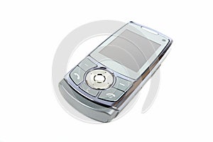 Grey mobile phone