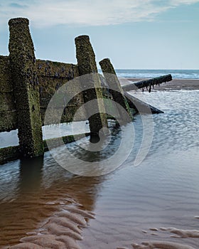 Grey morning at Blyth Beach