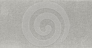 Grey natural sackcloth, canvas with visible texture. Closeup of jute