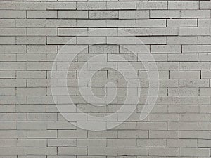 Grey painted Brick Wall texture Background old and vintage, torn