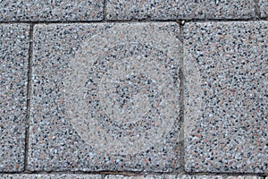 Grey paving tiles, sidewalk, background, texture, concrete