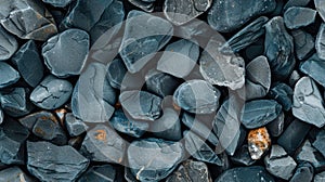 a grey pebbles background, revealing insanely detailed fine details that captivate the viewer's attention. SEAMLESS