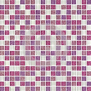 Grey ,pink , purple the tile wall high resolution real photo or brick seamless and texture interior background