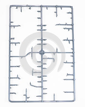 Plastic Model Kit empty trays