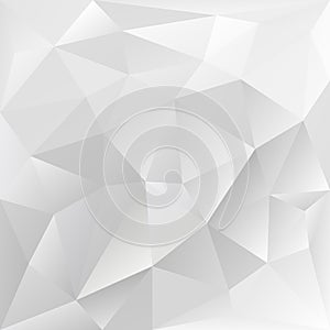 Grey polygonal texture, corporate background photo