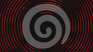 Grey and red cirlces modern background 3d render