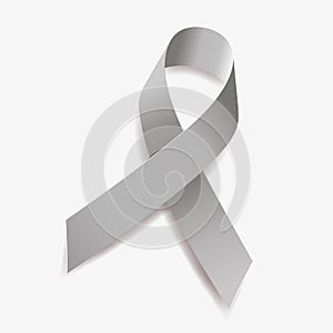 Grey ribbon awareness Brain Tumors, Allergies, Brain Cancer, Asthma, Diabetes, Aphasia, Mental Illness.