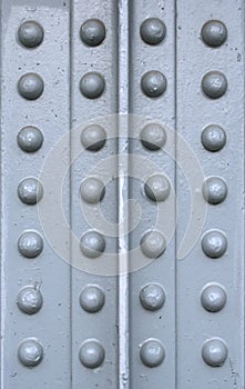 Grey rivets