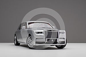 a Rolls-Royce Phantom car model