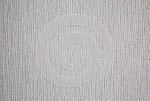 Grey rustic textile wallpaper background. Vertical lines on fabrics cloth texture