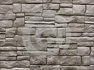 Grey stone tile texture brick wall surfaced