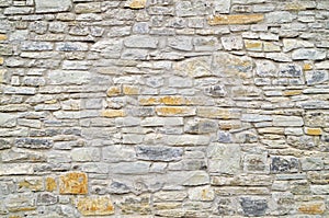Grey stone wall background. Surface stone wall background.