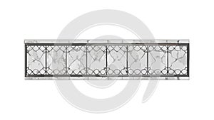 Grey Stone Wall Texture Horizontal Pattern Vector, vector design Generative AI