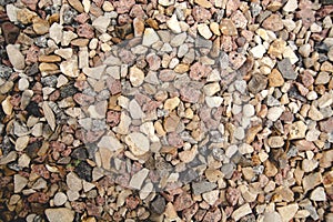 Grey stones as background or texture