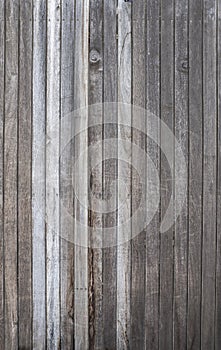 Grey Textured Wooden Wall