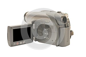 Grey videocamera
