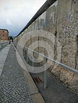 Wall of Berlin in Germany.
