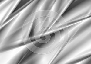 Grey white smooth glossy stripes abstract modern tech background