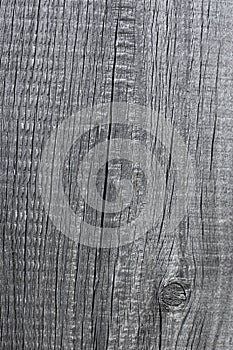 Grey wood background close-up, old blackboard