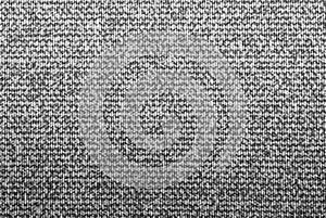 Grey woolen fabric texture.