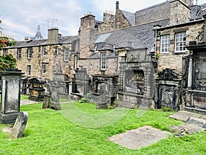 Greyfriars Kirkyard is the graveyard surrounding Greyfriars Kirk in Edinburgh,Scotland at the southern edge of the of the Old Town