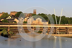 Greyhound bridge Priory Church Lancaster Castle