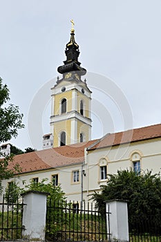 Grgeteg monastery. Serb Orthodox monastery 1717 in Grgeteg in the Fruska Gora mountains northern Serbia province of Vojvodina