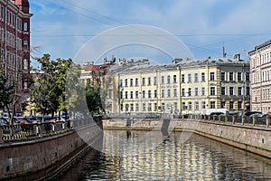 Griboyedov canal in St. Petersburg.