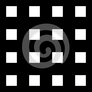 Grid of intersecting lines. Abstract seamless patterns with squares