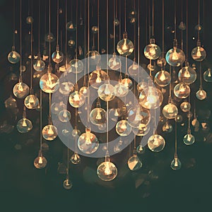 A grid of light bulbs illuminates the path to customer engagement photo