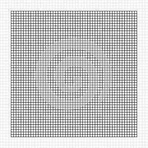 Grid, mesh, graph, plotting paper pattern. Same units included as seamless background