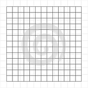 Grid, mesh, graph, plotting paper pattern. Same units included as seamless background