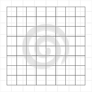 Grid, mesh, graph, plotting paper pattern. Same units included as seamless background