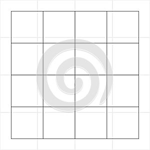 Grid, mesh, graph, plotting paper pattern. Same units included as seamless background