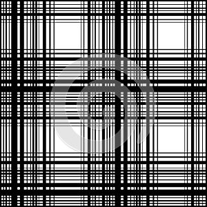 Grid, mesh of intersecting lines. Abstract monochrome background