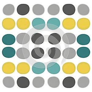 A grid pattern featuring evenly spaced