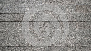 Grid pattern of marble bricks wall, Surface of granite polished stone tiles, Square texture background.