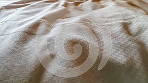 The grid pattern of messy sheets