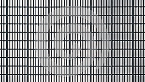 Grid pattern of non-slip metal floor plate in front of escalator, Steel texture background.