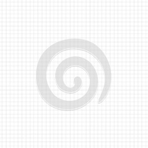 Grid simple seamless background. Paper squared texture. Geometric repeatable pattern