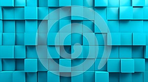 Grid Texture in Cyan Colors. Futuristic Background