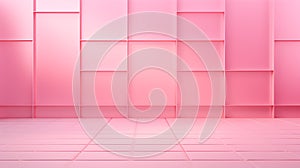 Grid Texture in Pink Colors. Futuristic Background