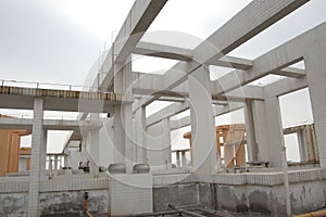 The grider of the building