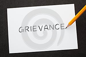 Grievance Procedures Concept