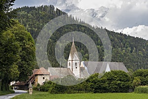 Griffen Monastery in Carinthia region, Austria photo