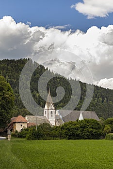Griffen Monastery in Carinthia region, Austria photo
