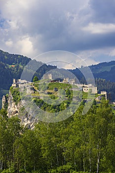 Griffen ruins in Carinthia, Austria photo