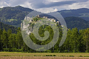 Griffen ruins in Carinthia, Austria photo