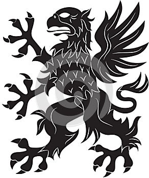 Griffin heraldry symbol